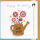 Allgemeine Wünsche – Moments Collection - Karte mit Briefumschlag und Kork Applikation – plastikfrei verpackt -  Gießkanne mit Blumen - Anlass_Spruch:  Happy Birthday - FOR YOU!