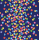 Geschenkpapier - Röllchen - 70x150 cm - bunte Punkte