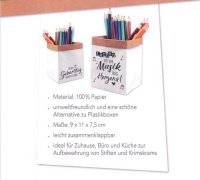Allgemeine Wünsche - PAPERBAGrüße - Karte mit Umschlag - Schön dass es Dich gibt!