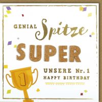 Geburtstag CraftArt Karte mit Umschlag Genial . Spitze,...