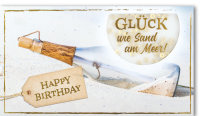 Geburtstag - CraftArt - Karte mit Umschlag - Happy...