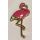 Geburtstag Lucky Pins Karte mit Umschlag Sei ein Flamingo in einer Schar grauer Tauben Alles Gute zum Geburtstag