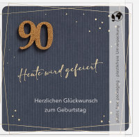 90.Geburtstag – Moments Collection - Karte mit...