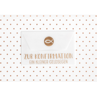 Konfirmation ein kleiner Geldsegen Fisch Geldkarte...