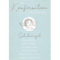A Konfirmation für dich ein Schutzengel...