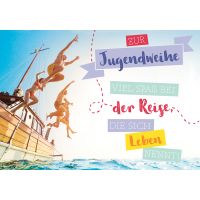 Grußkarte mit Umschlag - Format: 11,5 x 17 cm(quer)...