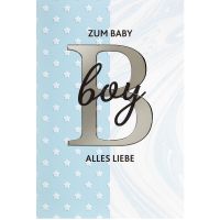 Geburt Baby Freudiges Ereignis Glückwunschkarte mit...