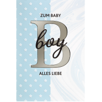 Geburt Baby Freudiges Ereignis Glückwunschkarte mit...
