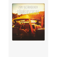 Führerschein - bestandene Fahrprüfung -...
