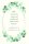Trauer - Beileid - Kondolenz - Trauerkarte im Format 11,5 x 17 cm mit Umschlag Skorpions Art - Blätterzweig - mit Silberfolie