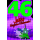 46. Geburtstag Comic Hund Karte mit Umschlag Herzlichen Glückwunsch! Happy Birthday to you..