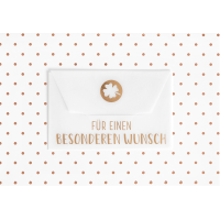 Geldkarte Glückwunschkarte mit Umschlag und...