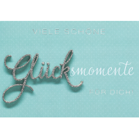 A - PER 778-1016 Lettering Design Collection - Grusskarte...