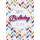 A Geburtstag Happy Birthday to you abstrakt Lettering Glückwunschkarte mit Umschlag