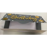 Allgemeine Wünsche Lieblingsmensch türkis Lettering surprise Glückwunschkarte mit Umschlag