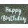 Geburtstagskarte Glückwunschkarte mit Umschlag Happy Birthday Glitzer bunt