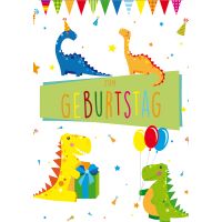 Geburtstag Kinder Glückwunschkarte mit Umschlag  Zum...