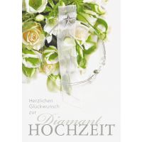Diamanthochzeit Glückwunschkarte mit Umschlag...