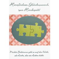 A - Hochzeit - Vermählung - Glückwunschkarte im...