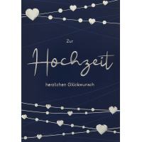 Hochzeit Vermählung Glückwunschkarte mit...