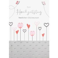 Hochzeitstag Herzlichen Glückwunsch Herzen...