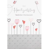Hochzeitstag Herzlichen Glückwunsch Herzen...