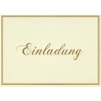 Einladung Mehrstückpackung 5 Einladungskarten mit...