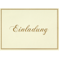 Einladung Mehrstückpackung 5 Einladungskarten mit...