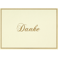 Danksagung Mehrstückpackung 5 Danksagungskarten mit...