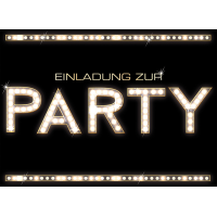 Einladung Mehrstückpackung 5 Einladungen mit...