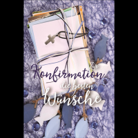 AV Konfirmation Bibel Kreuz Fische Glückwunschkarte...