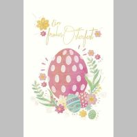 AV Ostern Glückwunschkarte mit Umschlag Eier...