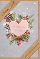 Geburtstag – Nature Cards – unverpackt - Glückwunschkarte im Format 11,5 x 17,5 cm mit Briefumschlag - Herzen – Blumen
