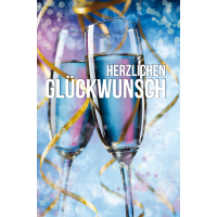AV Allgemeine Wünsche Glückwunschkarte mit...