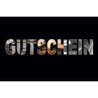 A Gutschein Glückwunschkarte mit Umschlag Gutschein...
