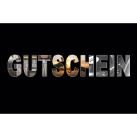 A Gutschein Glückwunschkarte mit Umschlag Gutschein...