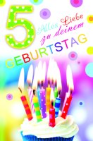 Zahlengeburtstag – Kindergeburtstag - 5. Geburtstag...