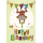 1. Geburtstag Collage Glückwunschkarte mit Briefumschlag Happy Birthday Affe