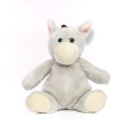 Stofftier Schmusetier Oeko-Tex Höhe: 20cm Esel Pelle
