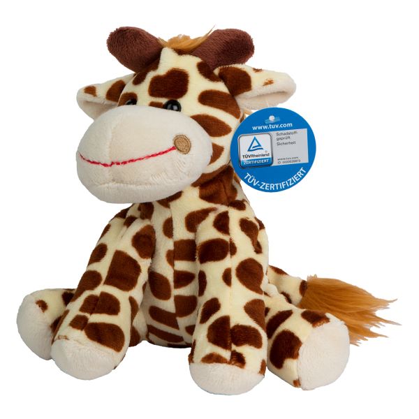 Stofftier Schmusetier Minifeet Willkommen im Zoo Höhe: 18cm Giraffe Gabi