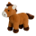 Stofftier Schmusetier Minifeet Höhe: 15cm Pferd Luna