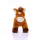 Stofftier Schmusetier Minifeet Höhe: 15cm Pferd Luna