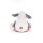 Stofftier - Schmusetier - Minifeet - Kuscheln mit Qualität - Höhe: 16cm - Schaf Elke in Größe M