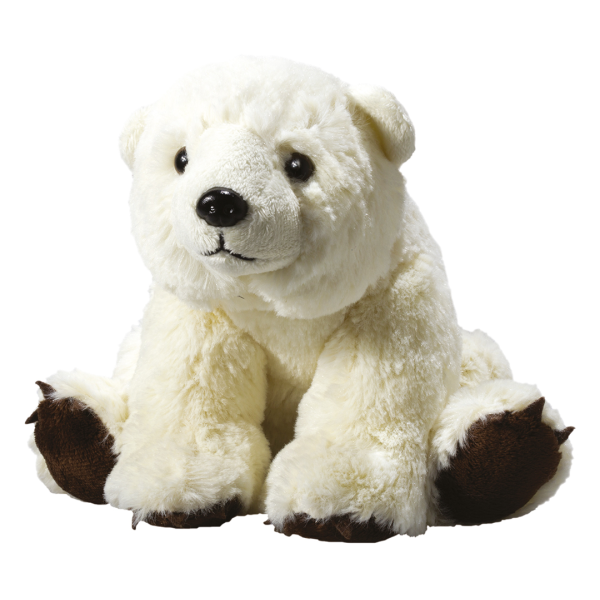 Stofftier Schmusetier Minifeet Kuscheln mit Qualität Höhe: 17cm Eisbär Lia