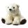 Stofftier Schmusetier Minifeet Kuscheln mit Qualität Höhe: 17cm Eisbär Lia