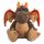 Stofftier Schmusetier Minifeet Höhe 21cm Drache Edna