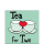 Cocktail Servietten 25 x 25 cm 3-lagig 20 Servietten Tea for Two Mint FSC Mix Tee für Zwei grün(mint)