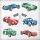 Servietten Lunch Rennautos Classic Cars 33x33cm 20 Servietten