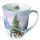 A Weihnachten Becher Mug 0.4 L Fine Bone China Format: Ø 10 cm x H 10,5 cm 1 Becher pro Packung Winter Animals