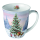 A Weihnachten Becher Mug 0.4 L Fine Bone China Format: Ø 10 cm x H 10,5 cm 1 Becher pro Packung Winter Animals